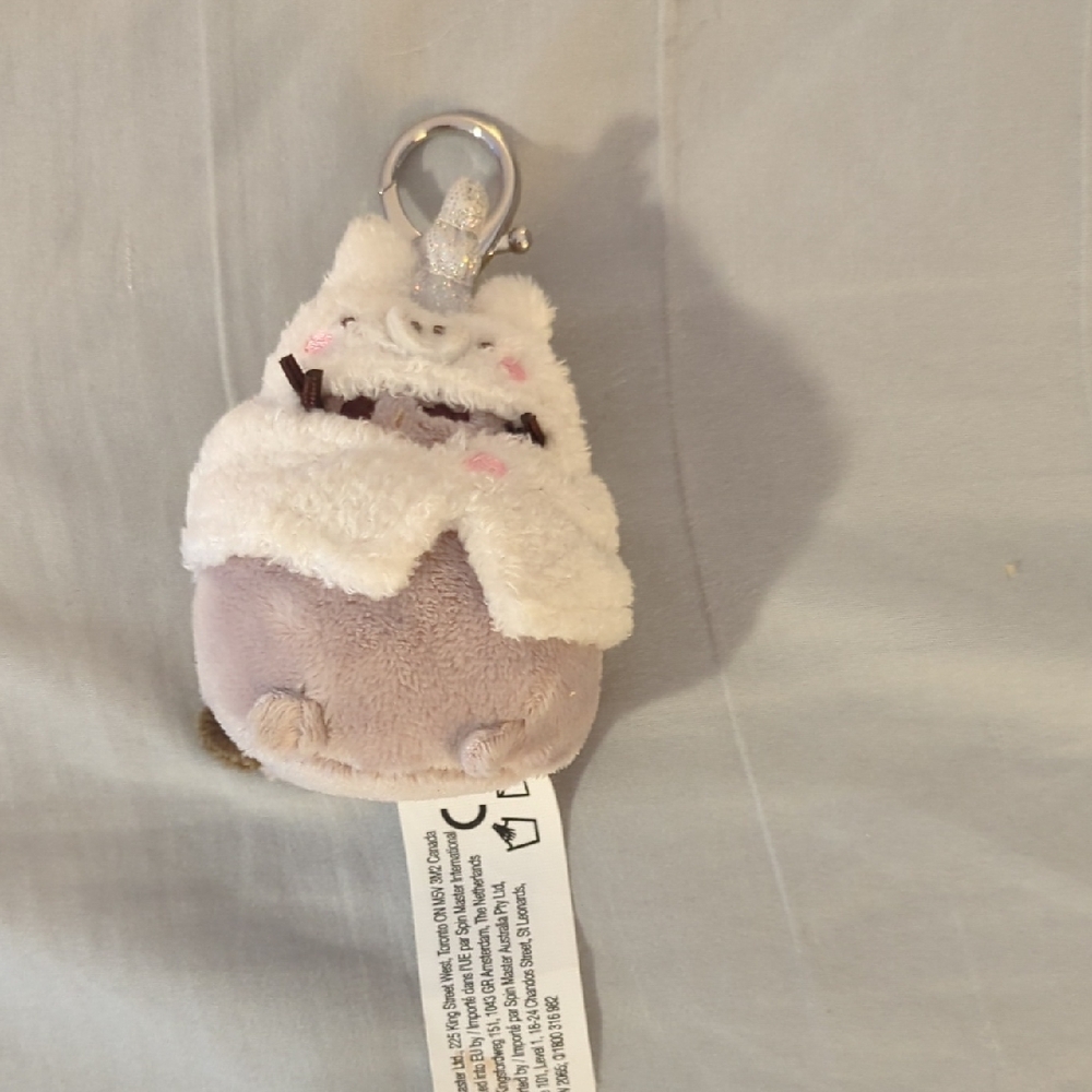 Pusheen Unicorn Keychain